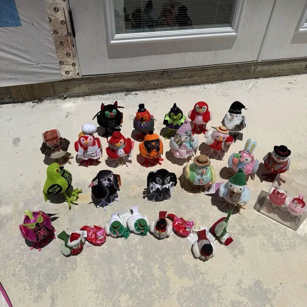 Large Lot Target Featherly Friends Birds Spring Easter Halloween Fall Christmas